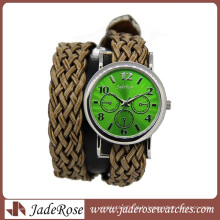 Montre-bracelet à la mode pour femme Weave Band Watch (RA1161)